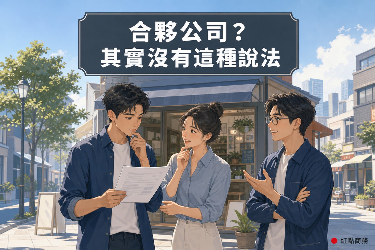 三位創業夥伴討論合夥開店計畫情境