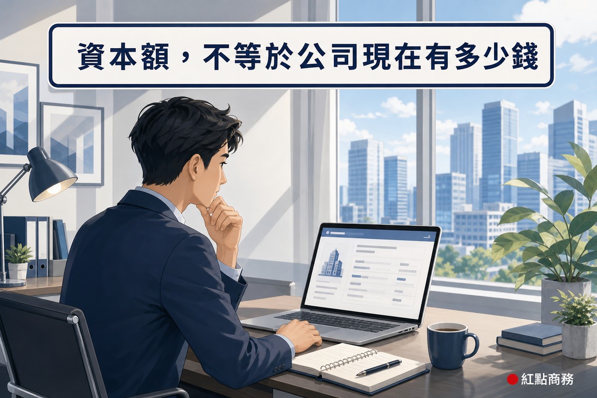 商務人士查詢公司資本額查詢結果情境