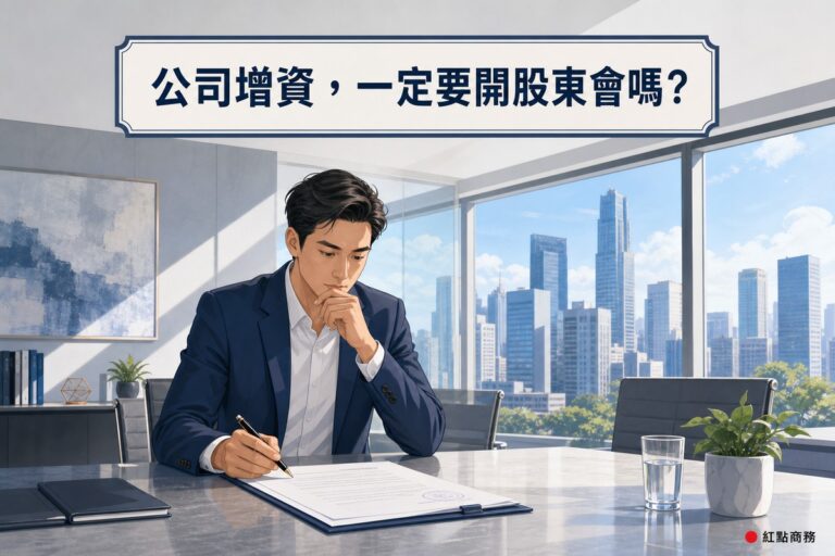 公司增資一定要開股東會嗎，企業主思考章程與股東會決策