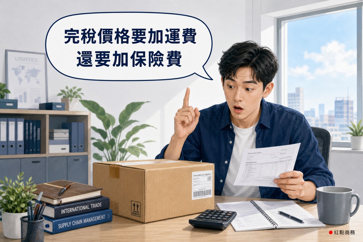 業主發現完稅價格要加計運費與保險費