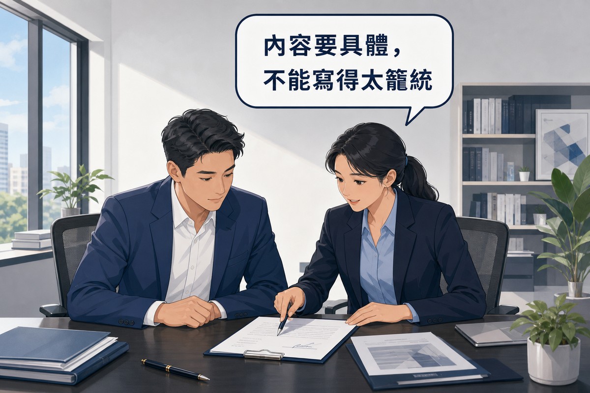 律師指導負責人撰寫股東同意書具體內容情境